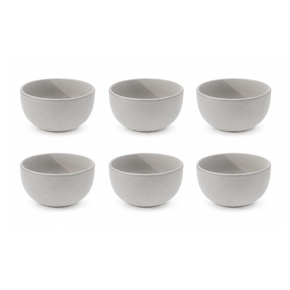 Lot de 6 bols médiums, TERRE DE SIENNE
