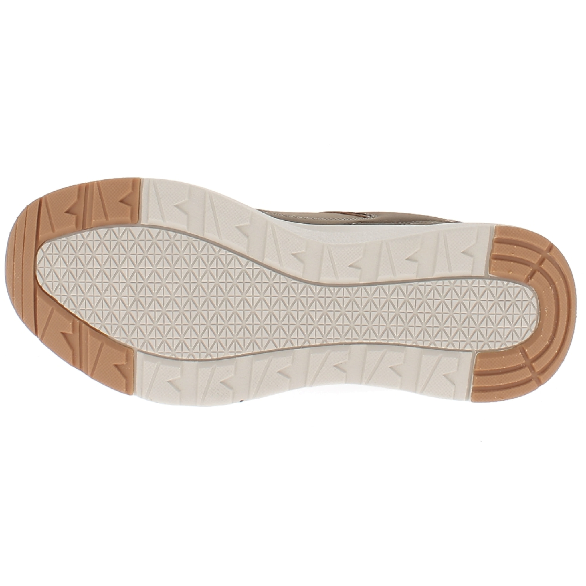 Armata di Mare Scarpe Uomo Sneakers Casual Stringate con Soletta Rimovibile in Memory Foam AMU W24N626 Taupe