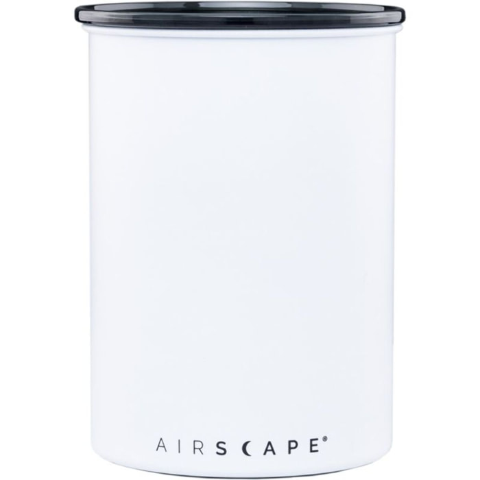 Boite à café AIRSCAPE métal 500gr Blanc mat