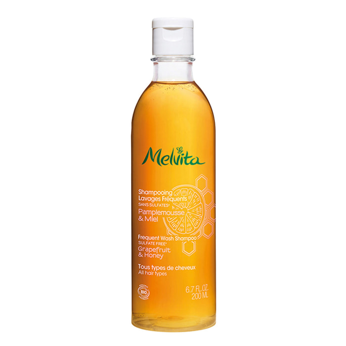 Shampooing Lavages Fréquents - Pamplemousse & Miel