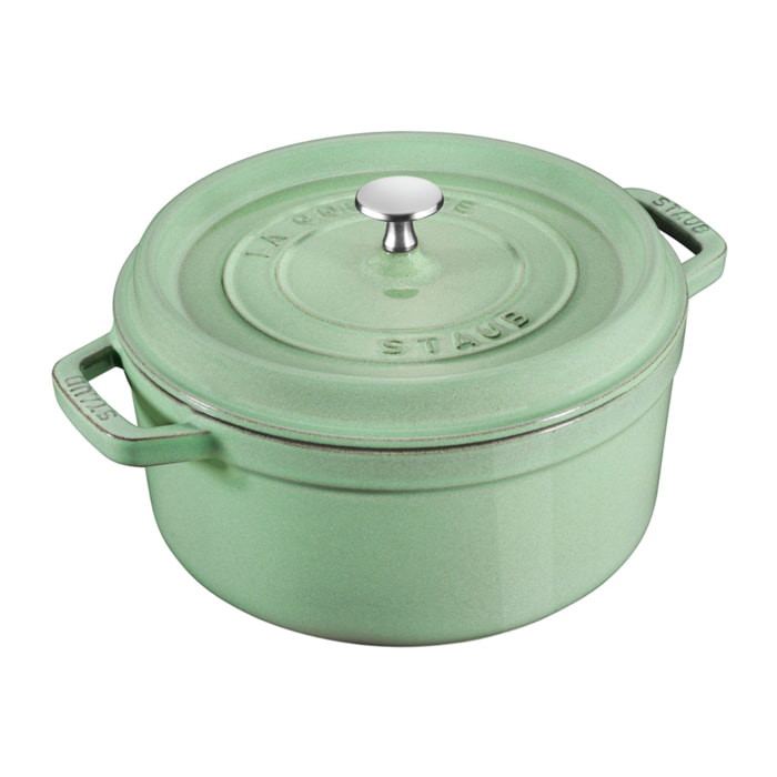 Cocotte en fonte, Rond(e), Sauge
