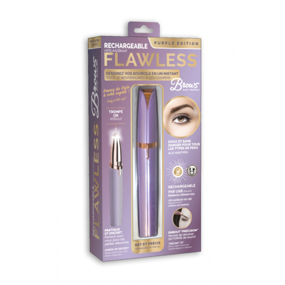 Pack de 3 - Flawless Brows Usb Lavender