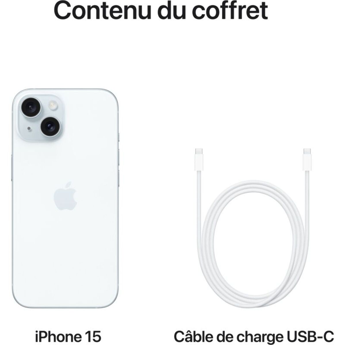 Smartphone APPLE iPhone 15 5G 128Go