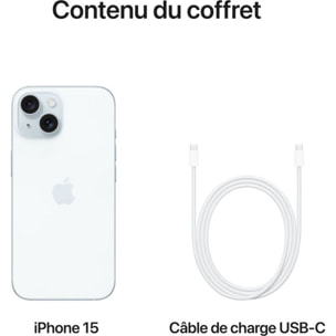 Smartphone APPLE iPhone 15 5G 128Go