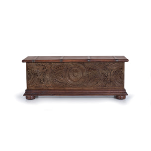 Baúl - madera de mango - 45x116x40cm
