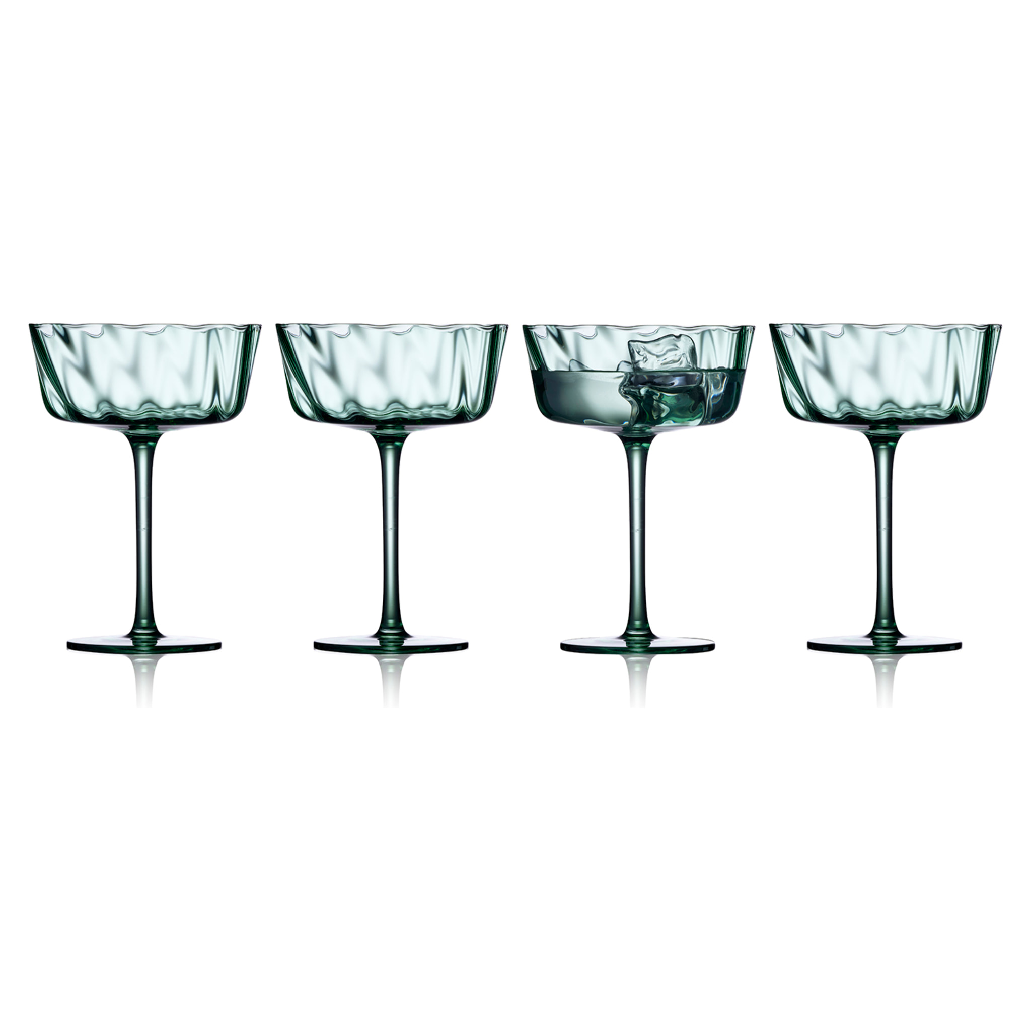 Set de 4 coupes à champagne Vienna 35 cl