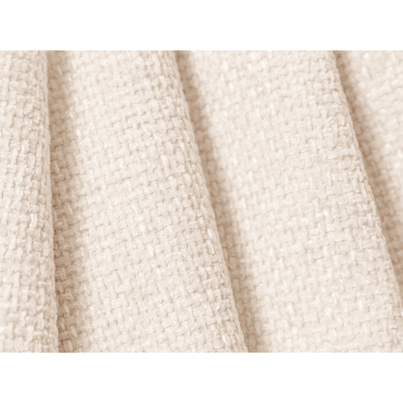 Canapé convertible avec coffre de rangement "Matera" 3 places en chenille beige clair