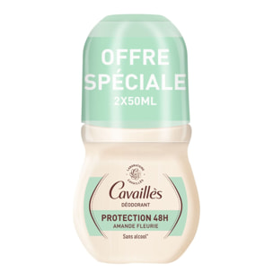 Dermato - Lot de 2 Déodorant Roll-On 48h 50ml