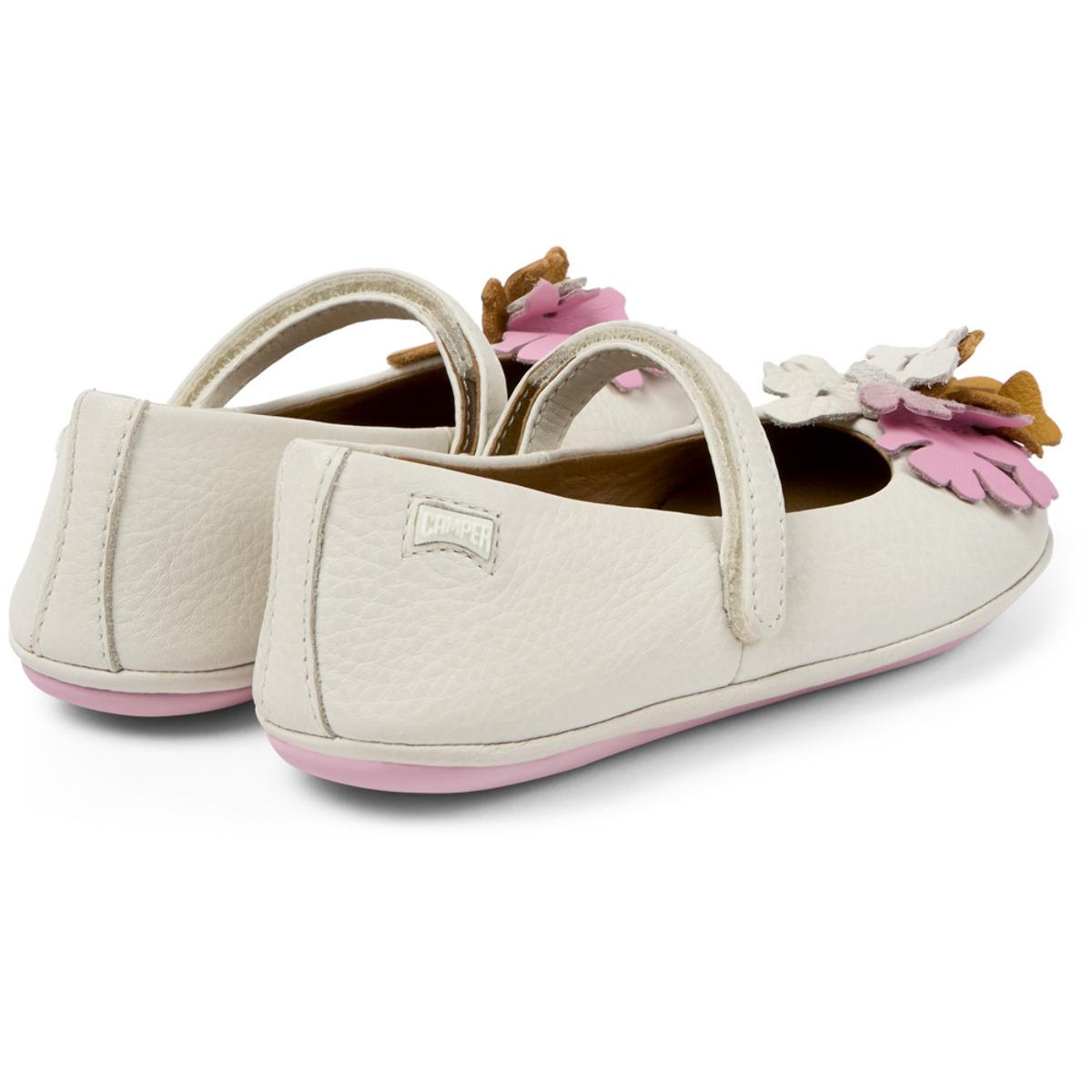 CAMPER Twins - Ballerine Bambina Bianco