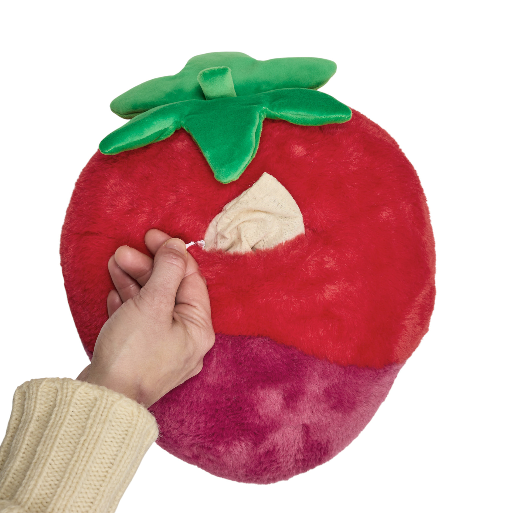 Peluche - THE CONCEPT FACTORY - Fraise Kawaii - Rouge