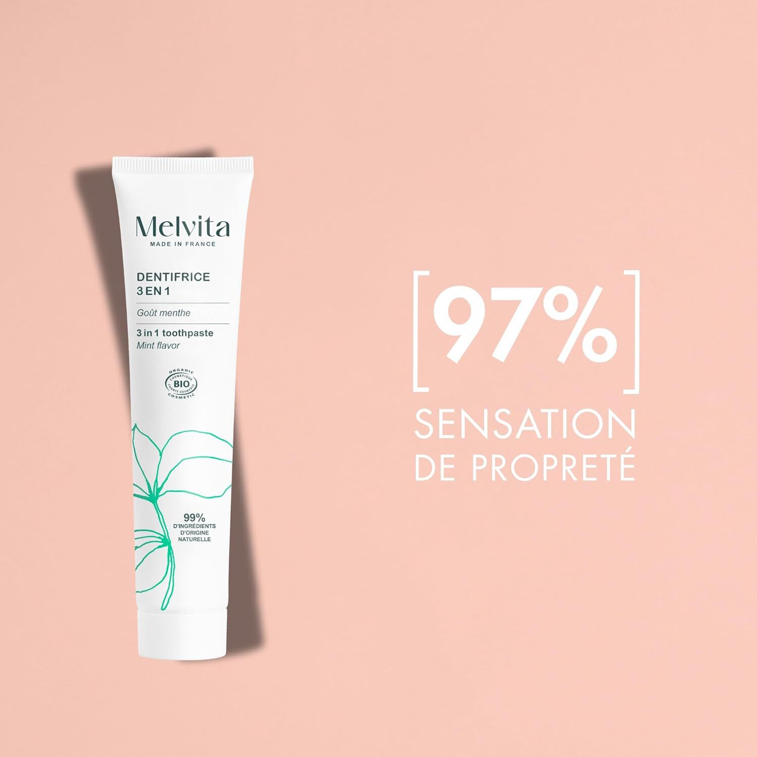 Melvita - Dentifrice Haleine Pure 75 ml