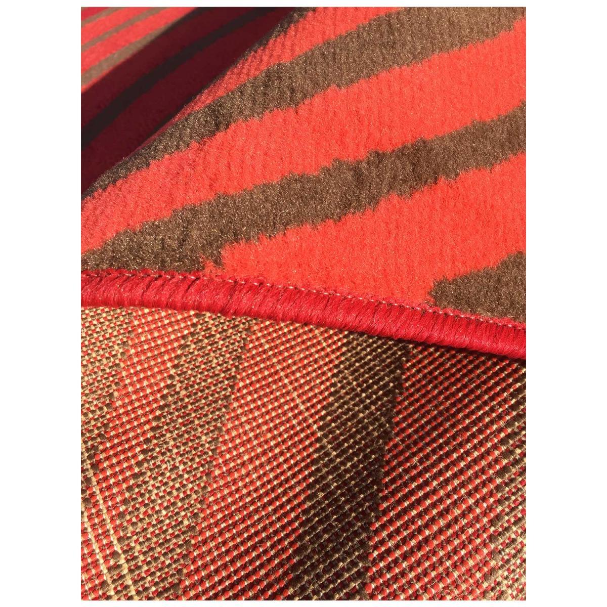 Tapis salon et chambre tissé motif géométrique FEBA