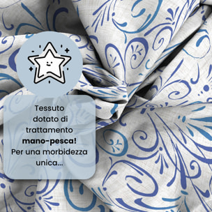 COMPLETO LETTO FANTASY, 100% Microfibra - ORNATOTEX