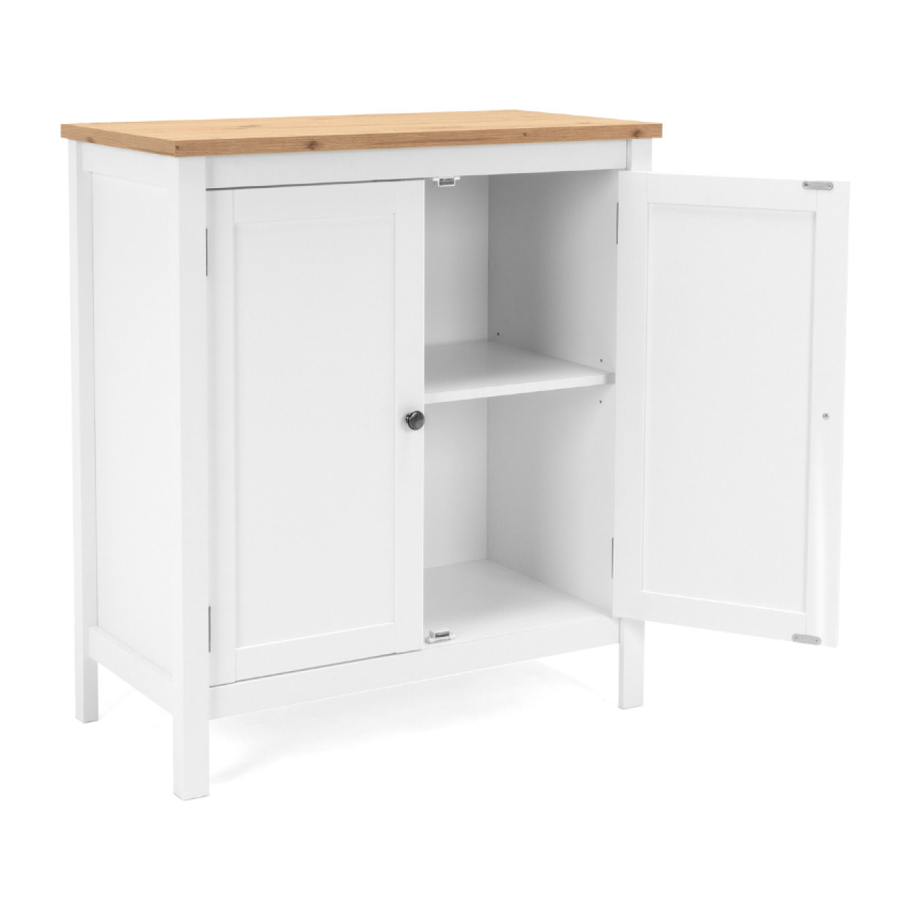 Buffet scandinave avec placards 80 cm ARANDAR