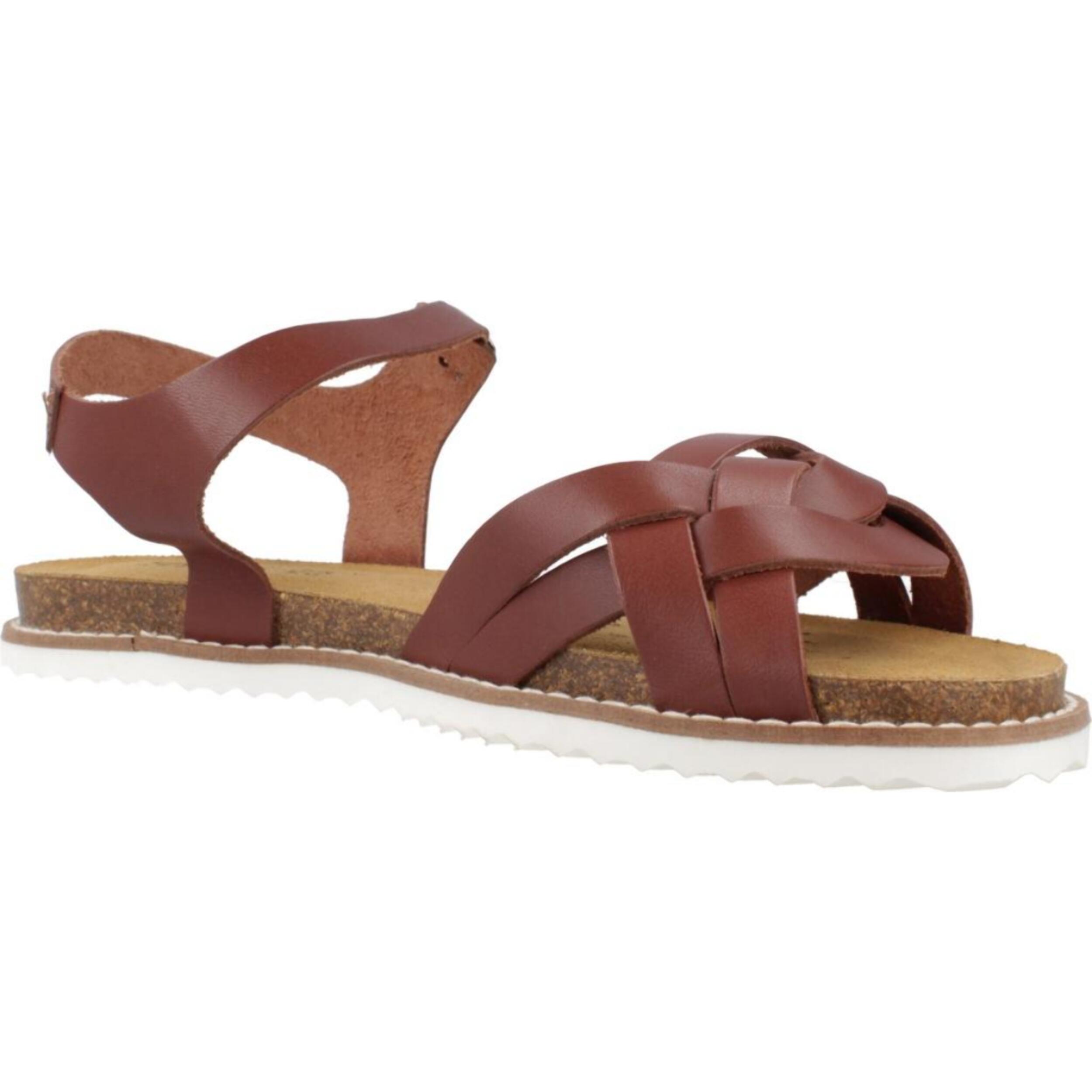 Sandalias Mujer de la marca GEOX  modelo D LEUCA MARRON