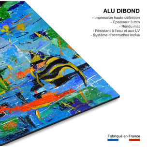 Tableau reproduction aquarium Tableau alu Dibond