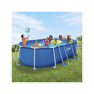 Piscine tubulaire Ovale "Tina" - 4,88 x 3,05 x 1,07 m