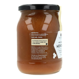 PLANETA HUERTO | Miel Cruda de Montaña 100% Natural, Producción Artesanal, Sabor Intenso y Auténtico, Origen España - 1kg