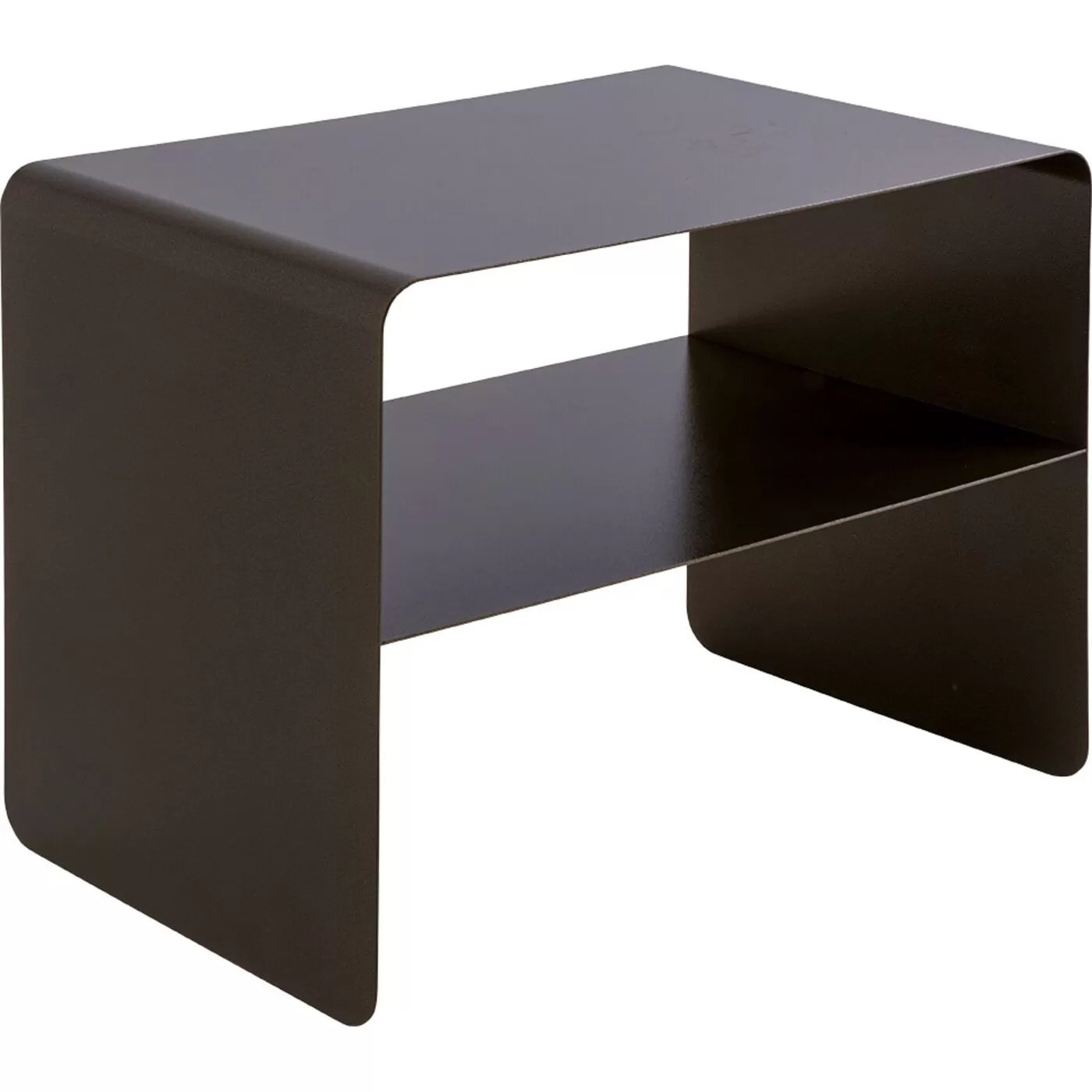 Table basse Lounge 58x37cm bronze Kare Design