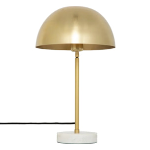 Lampe "Lilio" doré H46cm