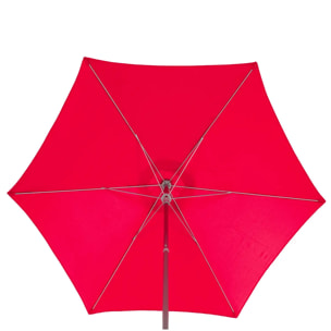 Parasol droit rond Anzio Grenade