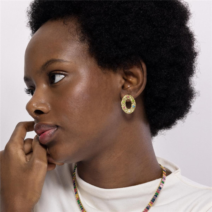 Collar Lux by Lux acabado en oro amarillo 18k