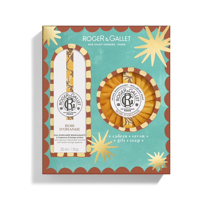 Bois d'Orange - Coffret Eau Parfumée Bienfaisante 30ml + Savon 100g