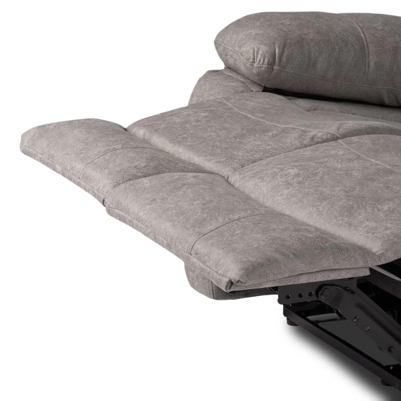 Sofá relax de 2 plazas con reposapiés elevable en marengo 152 cm Kendal Marengo