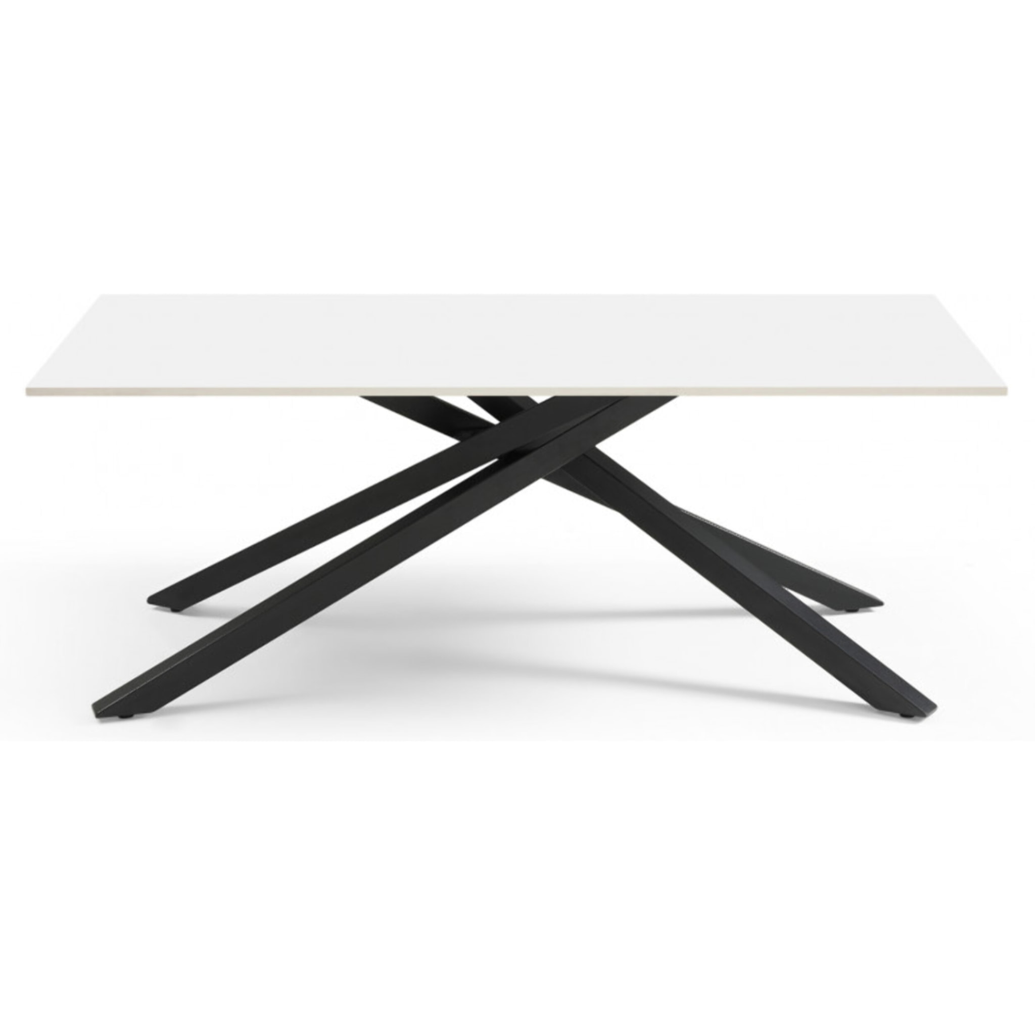 Table basse en céramique 120x60cm blanc pure - UNIK