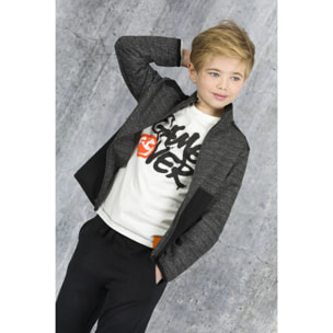 Felpa Bambino Antracite Top Game