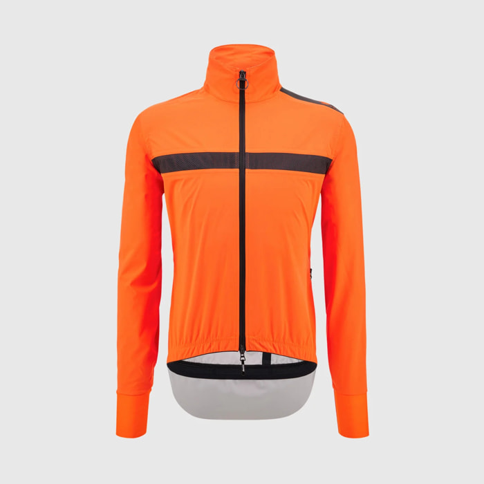 Guard Neos Men's Jacket With Hood - Orange-fluorescent - Orange-fluorescent