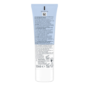 Ultra Sheer SPF 50 - Crème Solaire Visage Invisible Ultra Sheer Hydratation 50ml