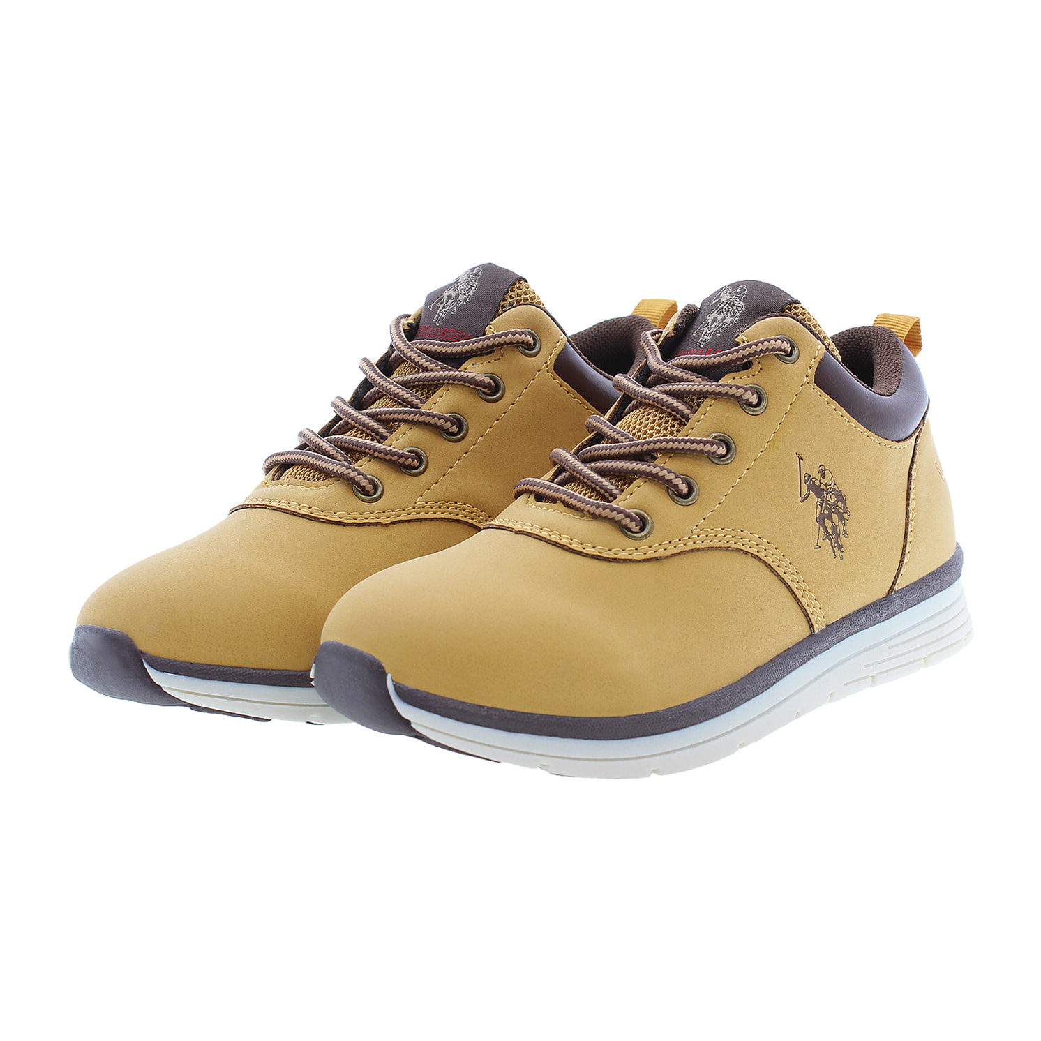 Sneakers U.S. Polo Assn. marrone tabacco