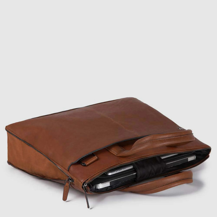 Piquadro Borsa sottile porta pc 15, espandibile