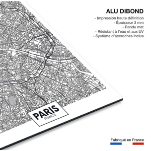Tableau paris france Tableau alu Dibond
