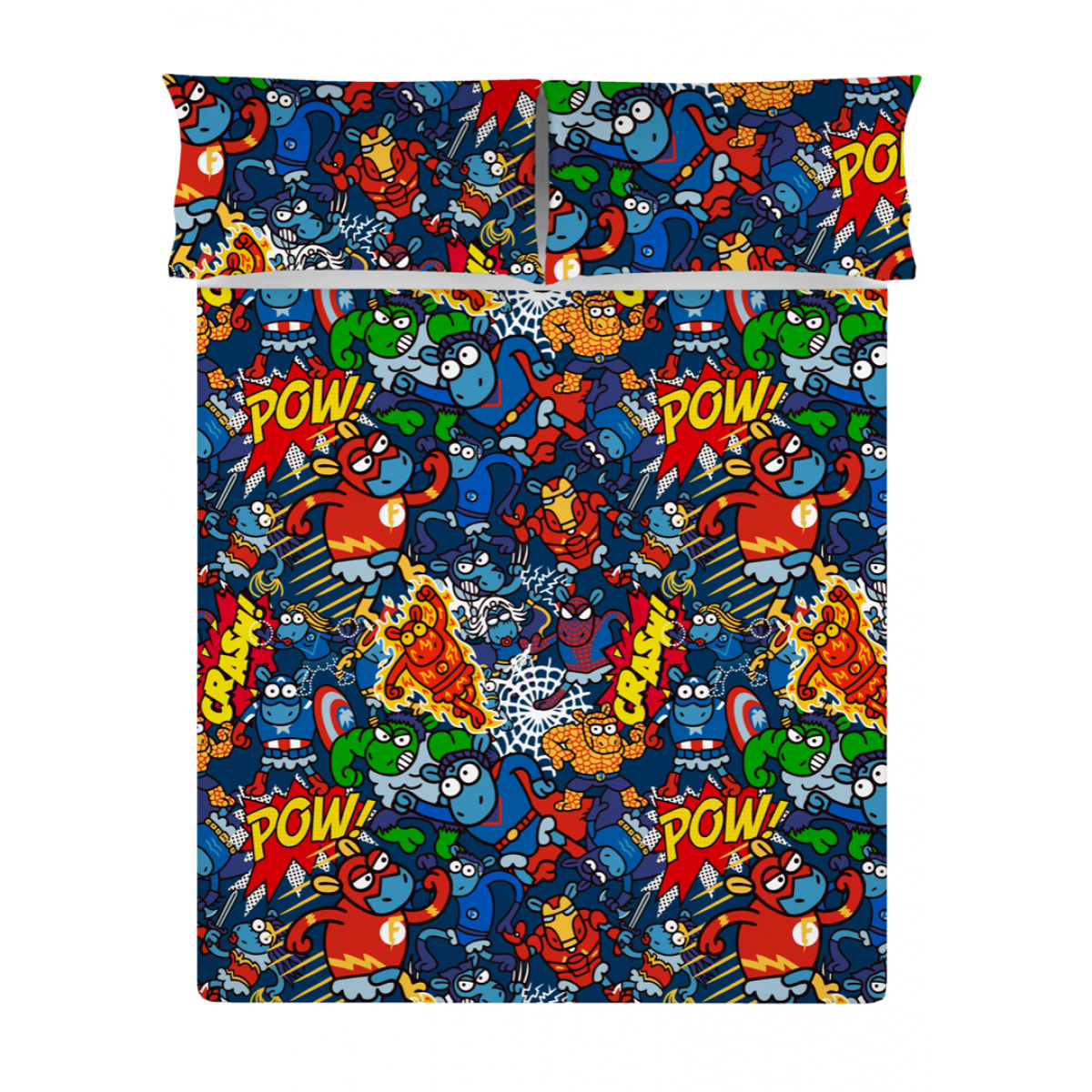 Sábana Encimera Super Sheep Mix - 100% algodón - 150 hilos