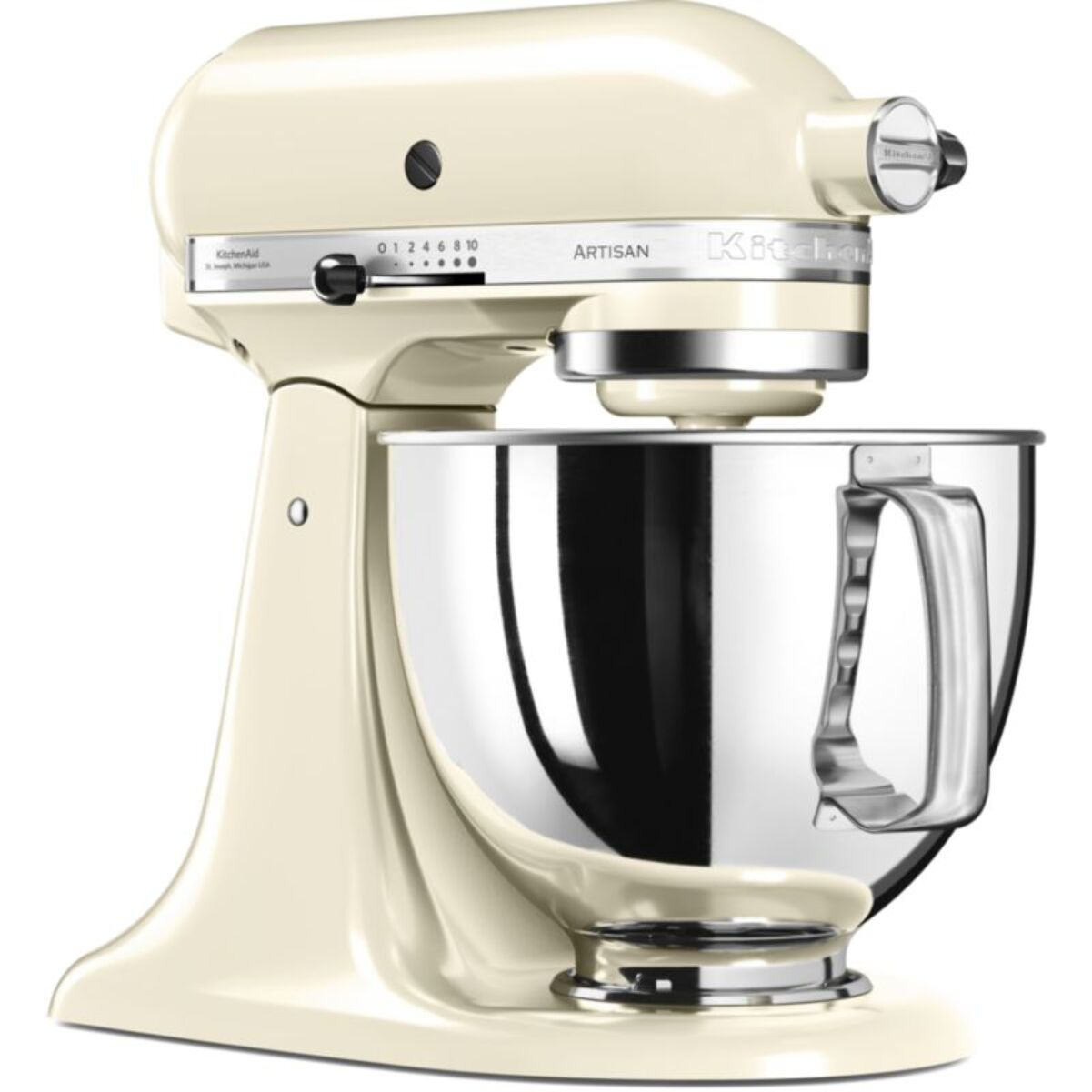 Robot pâtissier KITCHENAID 5KSM125EAC ARTISAN Crème