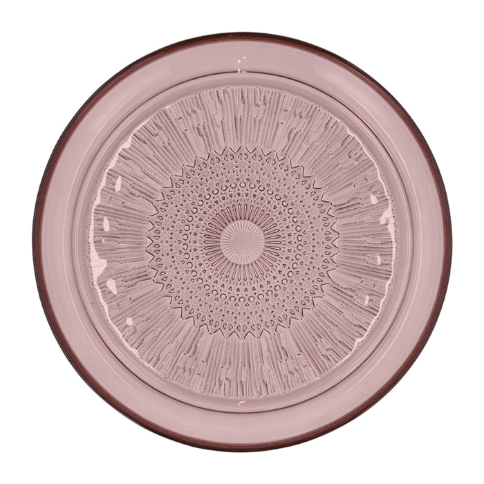 Assiette en verre Kusintha