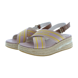 Sandali U.S. Polo Assn Pale Mauve-Cuoio