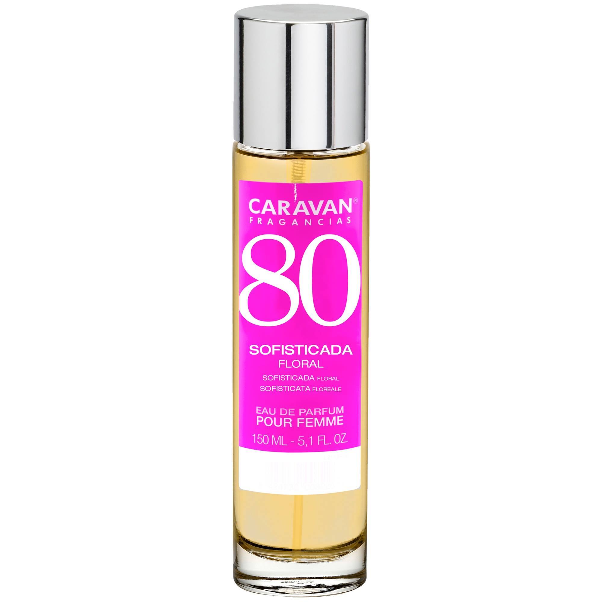 Caravan fragancias - caja de regalo con 2 perfumes nº80 de 150 ml, para mujer