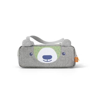 Sac repas enfant pour lunch box plateau Wonder 950ml Vert Ours