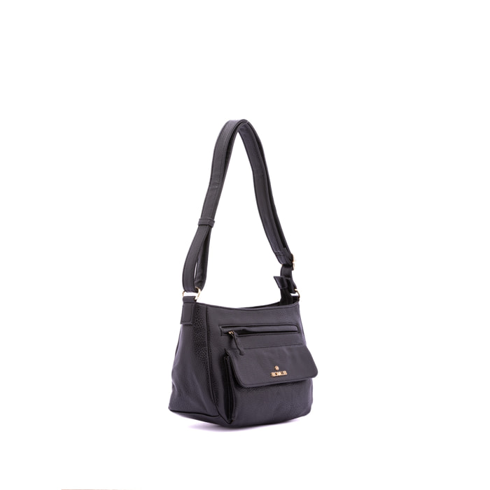 Borsa a spalla da donna - Modello False - Ecopelle - 28.0 x 20.0 x 13.0 cm