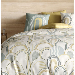 Parure Housse De Couette 3pcs 100% coton 57fils ColizÉ
