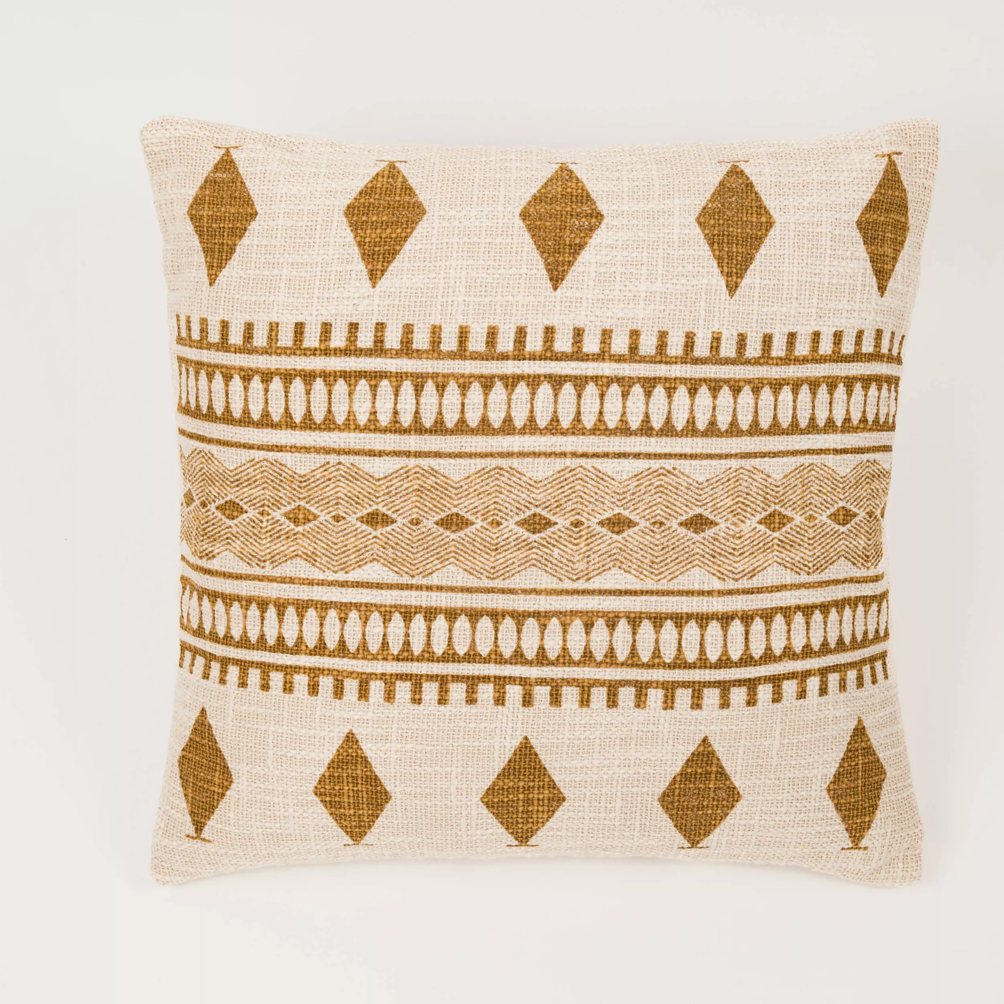 Cojín cuadrante algodón Fauno 45x45 - funda + relleno