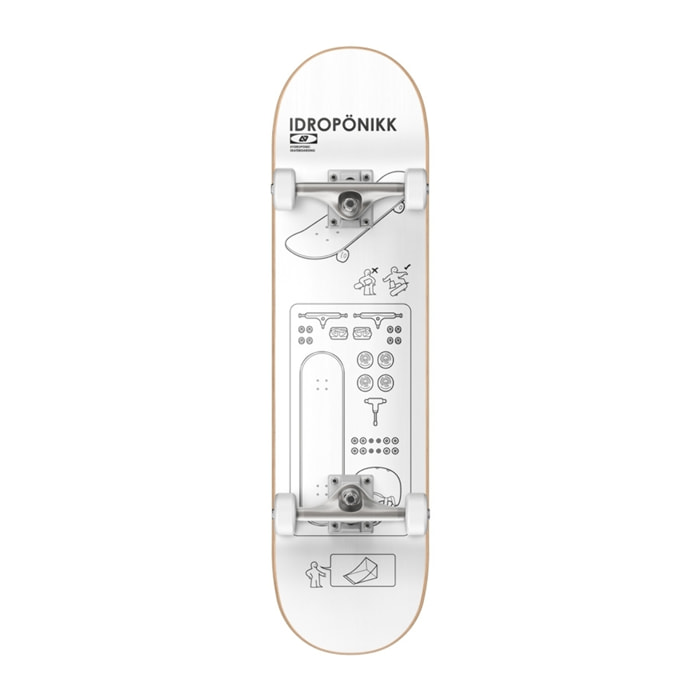 Skate completo Hydroponic IKEA CO White