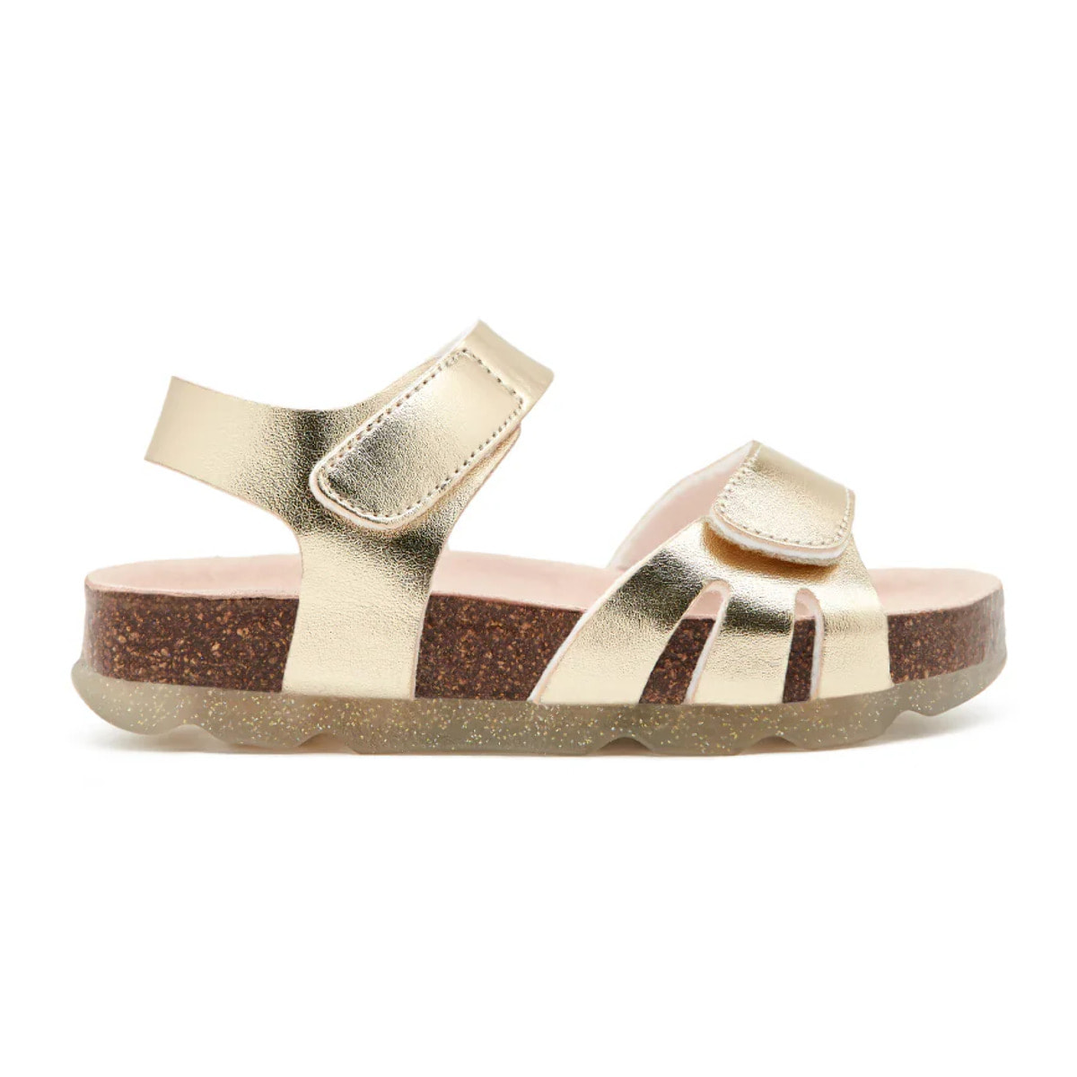 Sandalias BIO Tiras Oro