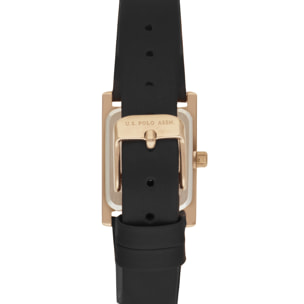 Orologio U.S. Polo Assn. in satin nero