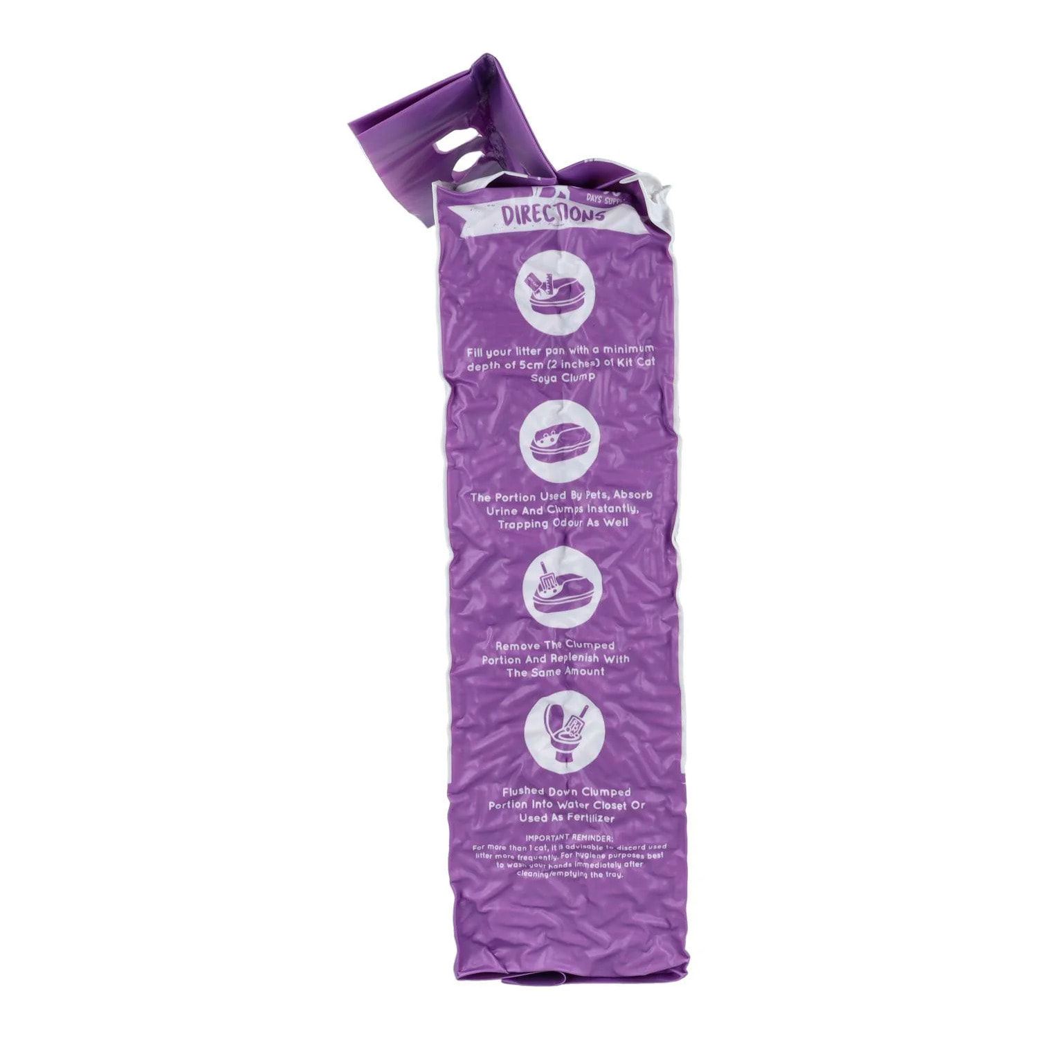 Pack 2x Kit Cat Arena Eco Nova Pack Ahorro - Lavender 7 L Arena para gatos