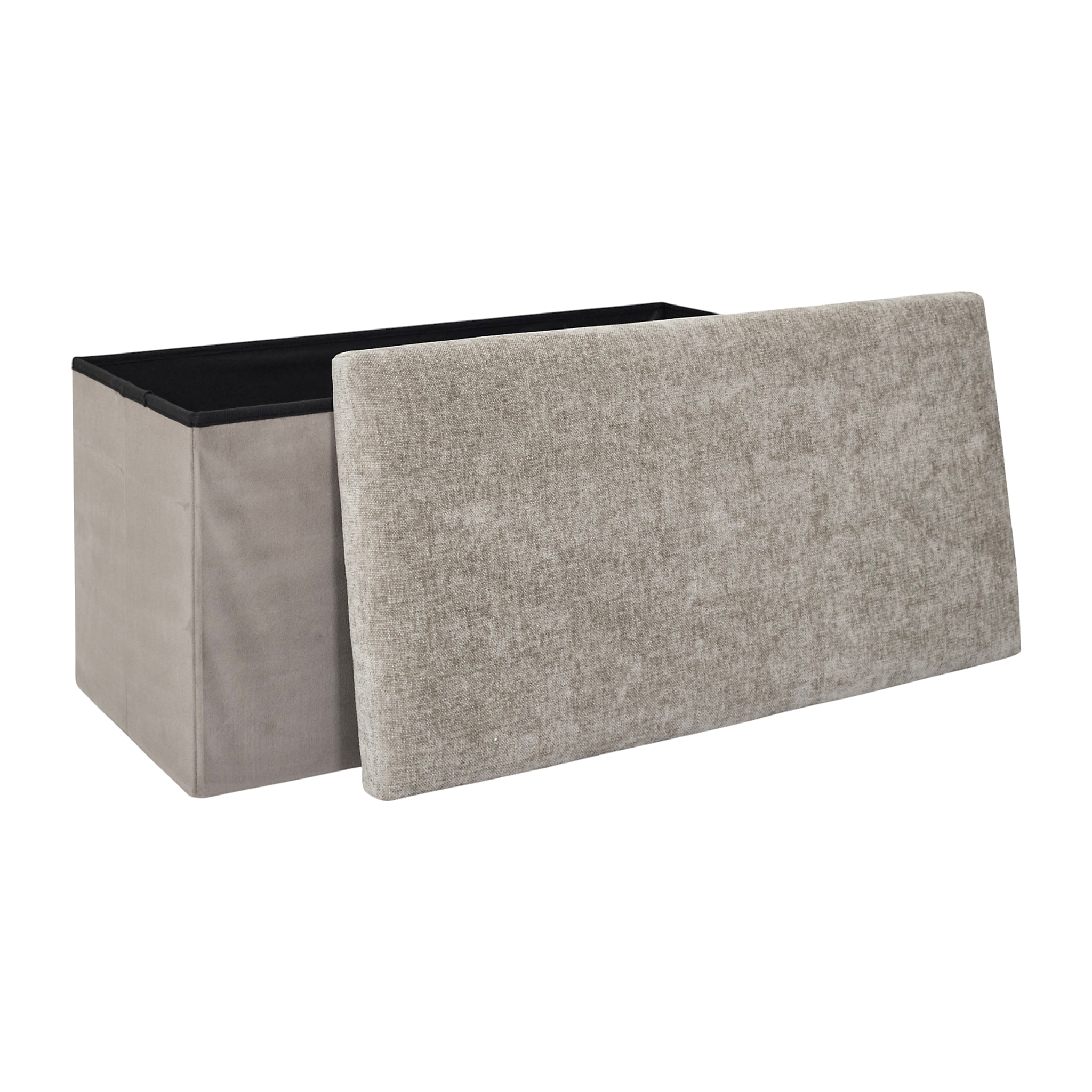 Coffre Banc Pliable Emilia Marron