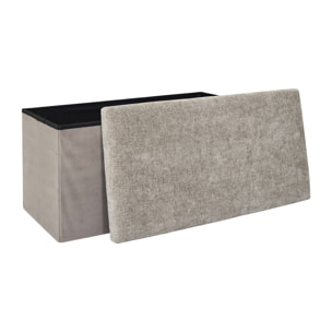 Coffre Banc Pliable Emilia Marron